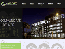 Tablet Screenshot of agalvez.com